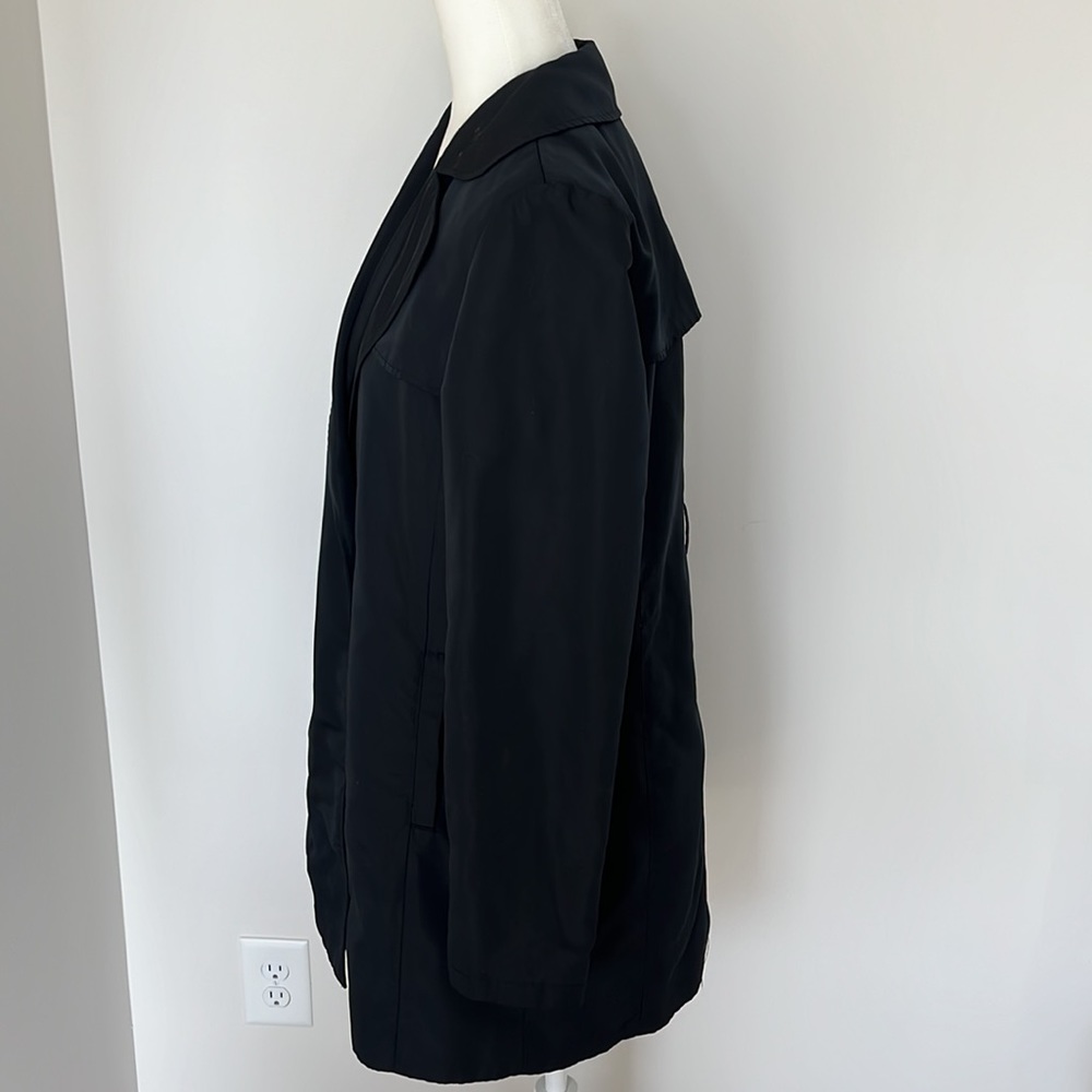Apt. 9 Black Trench Coat - Picture 5 of 6